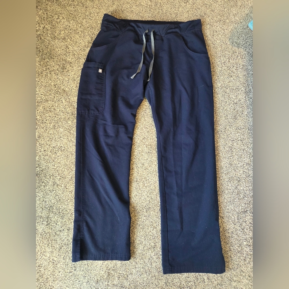 Figs Women's Navy Straight Leg